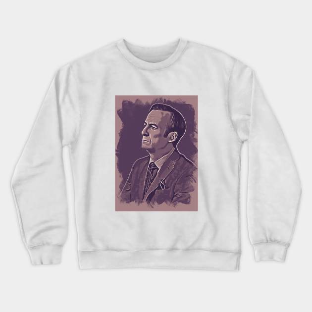 Saul Goodman Poster Art Crewneck Sweatshirt by Rezronauth